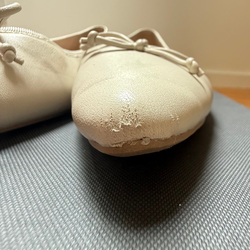 Birdies "The Goldfinch" Flats – Ecru, Pointed Toe - Picture 8 of 8